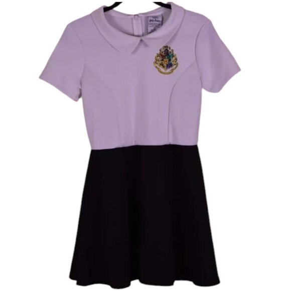 Girls Wizarding World of Harry Potter Hogwarts School of Witchcraft Dress Size L - Picture 1 of 8